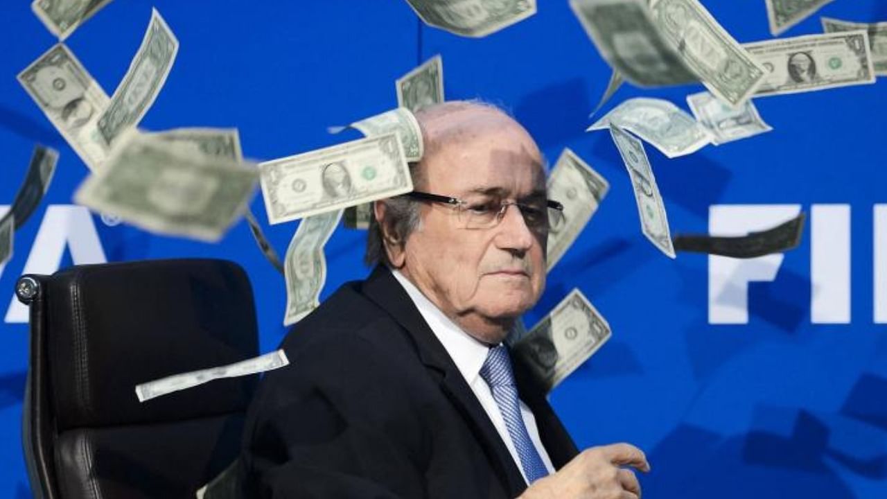 Former FIFA president Sepp Blatter. Credit: AFP Photo