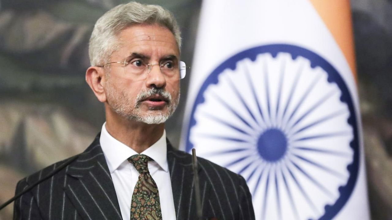 Indian Foreign Minister Subrahmanyam Jaishankar in Moscow. Credit: AP/PTI Photo