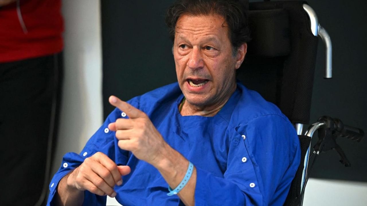 Ex-premier of Pakistan Imran Khan. Credit: AFP Photo
