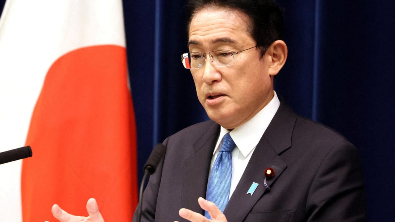  Japanese Prime Minister Fumio Kishida. Credit: Reuters Photo