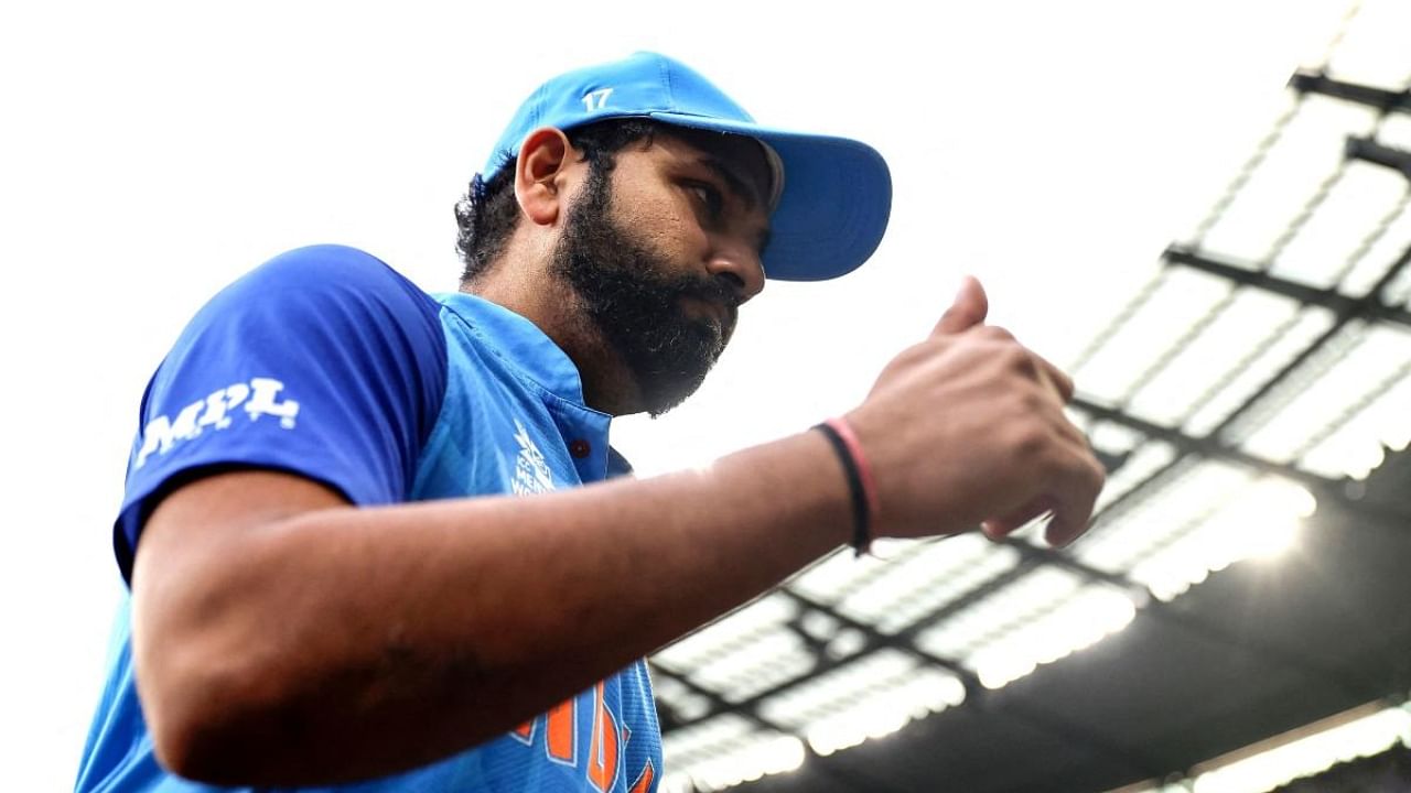 India cricket team captain Rohit Sharma. Credit: AFP Photo
