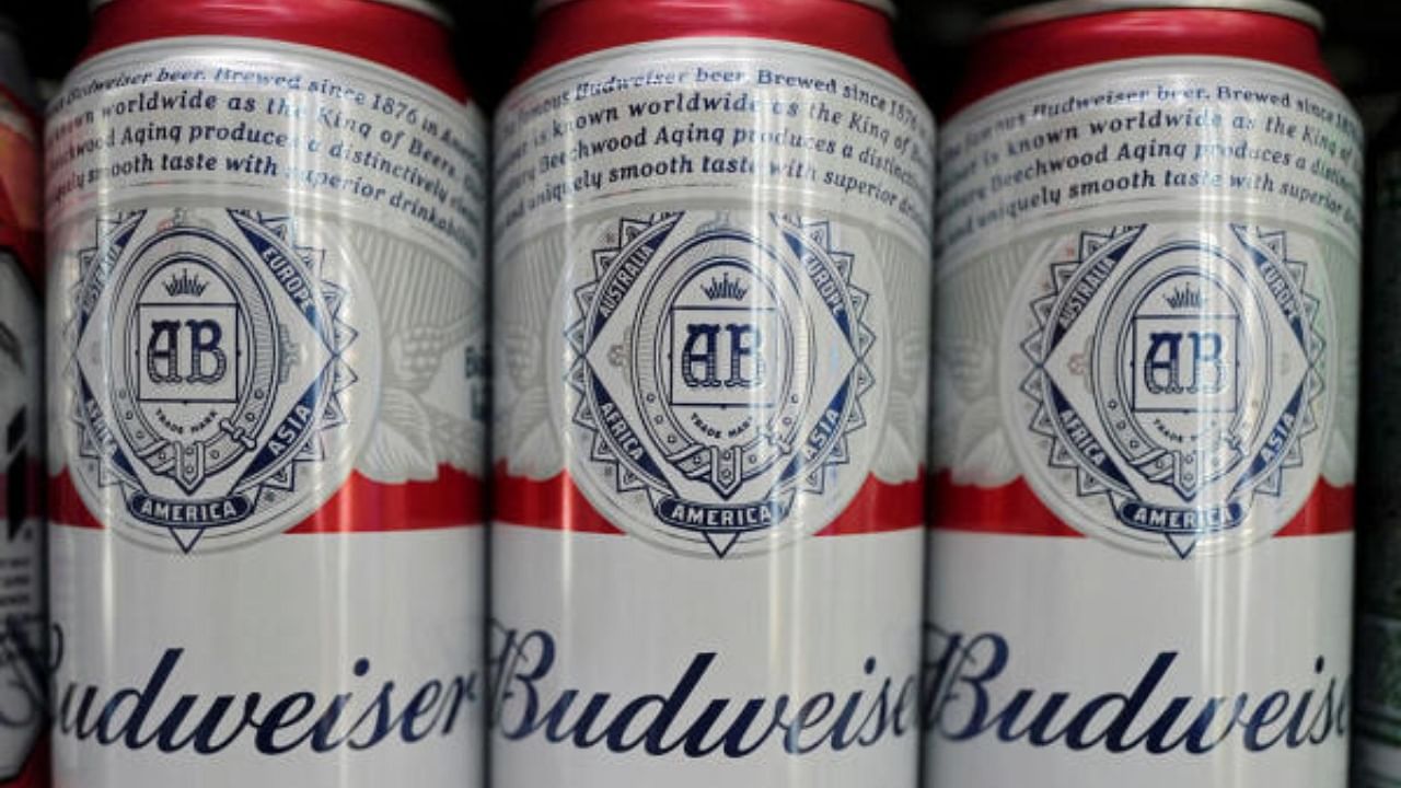 Cans of Budweiser beer. Credit: Reuters Photo
