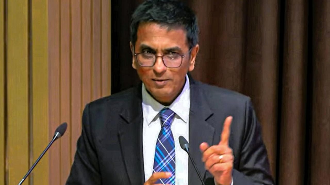 D Y Chandrachud. Credit: PTI Photo