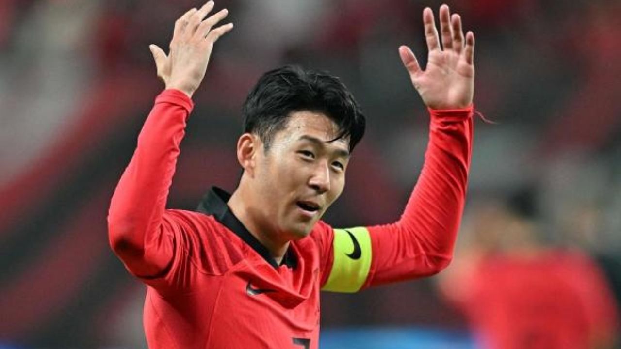 South Korea's Son Heung-min. Credit: AFP Photo