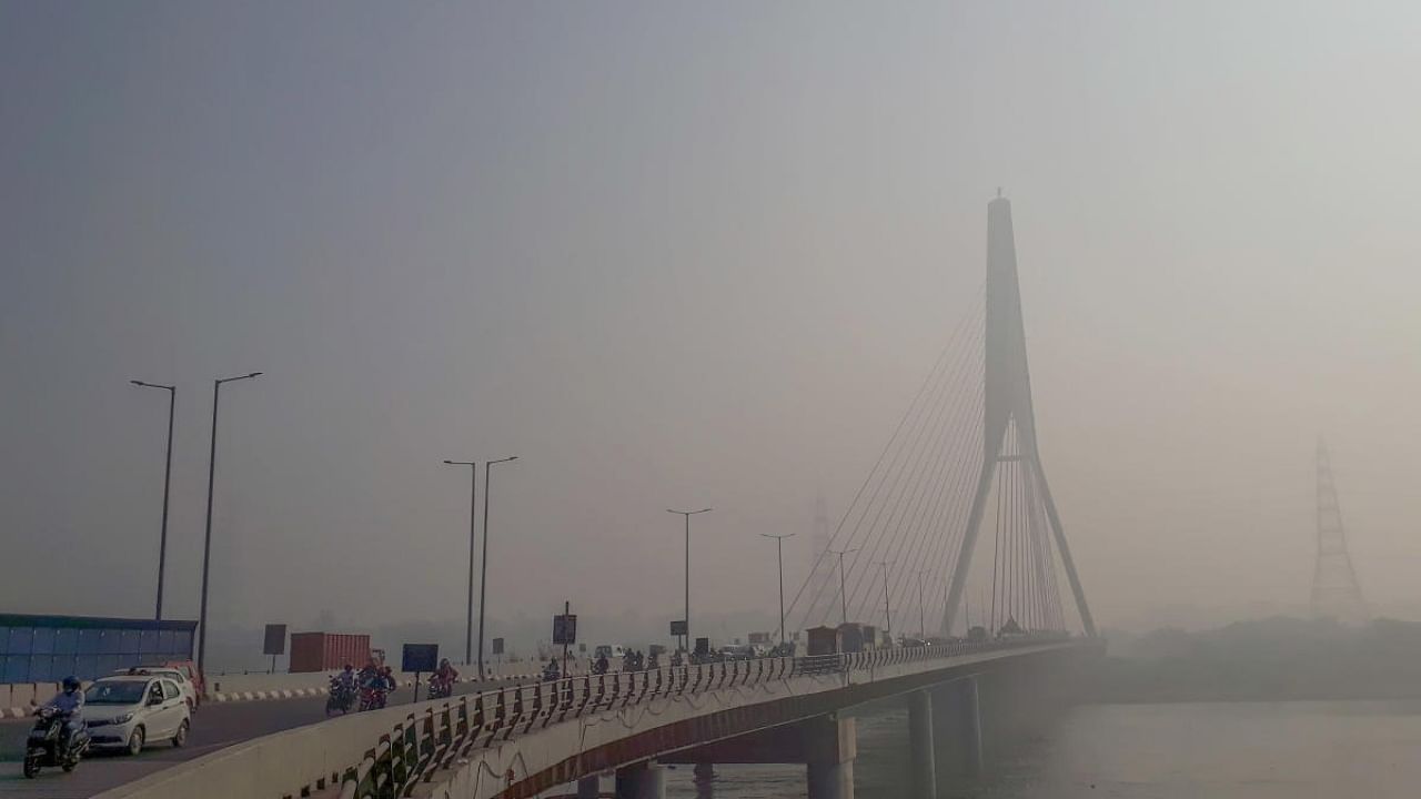 Air pollution in Delhi. Credit: PTI Photo