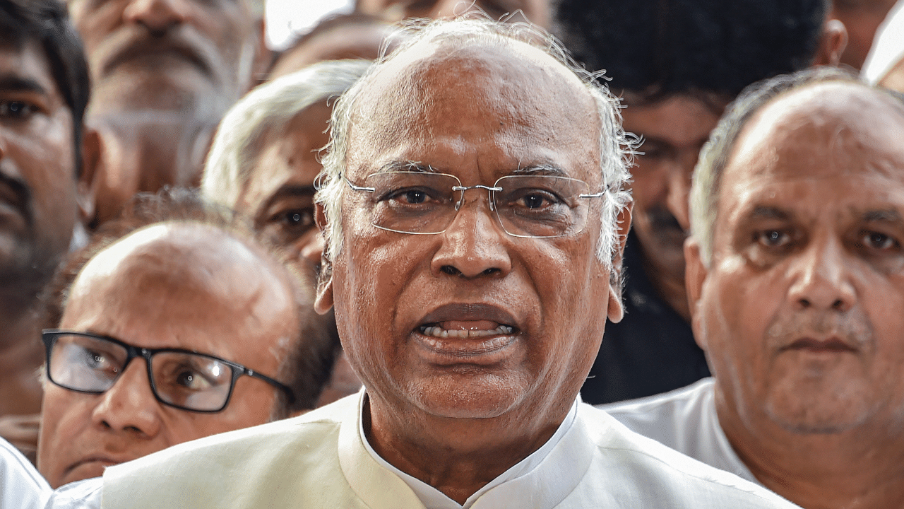 Congress president Mallikarjun Kharge. Credit: PTI Photo