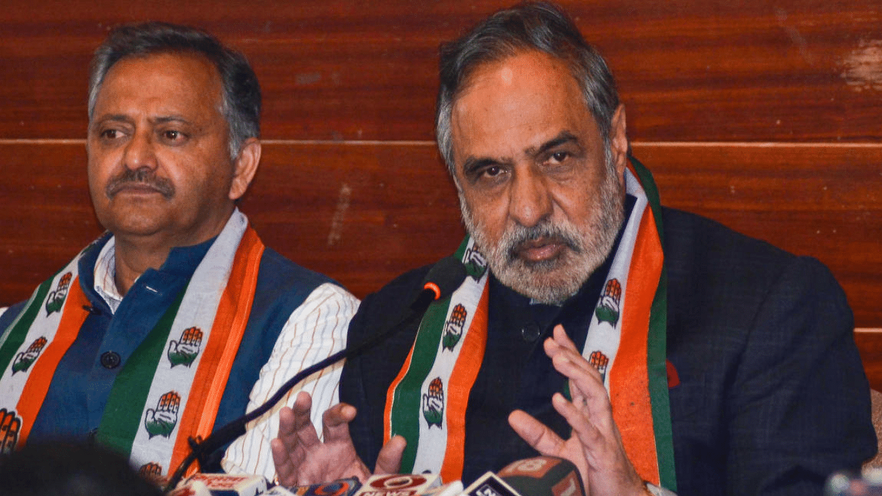 Anand Sharma. Credit: PTI Photo