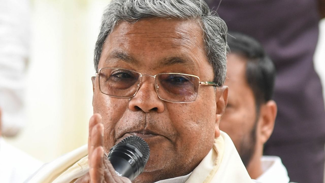 Karnataka Leader of the Opposition Siddaramaiah. Credit: DH File Photo