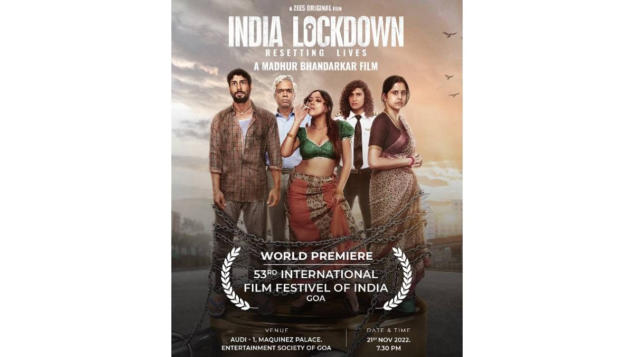 ‘India Lockdown’ poster. Credit: Twitter/@imbhandarkar
