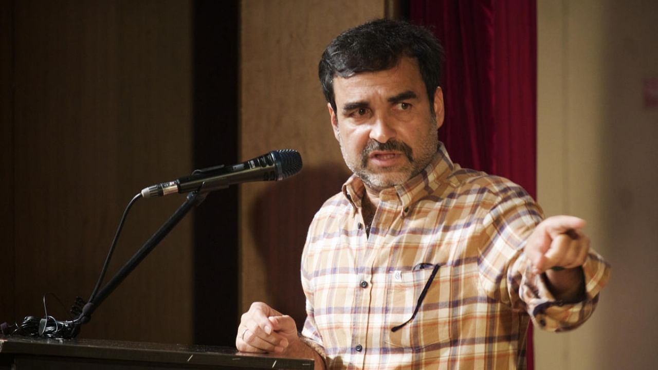 Pankaj Tripathi during the programme in Mysuru. Photo Credit: Vishwas Krishna