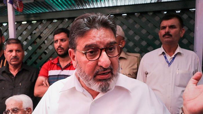 Altaf Bukhari. Credit: PTI file photo