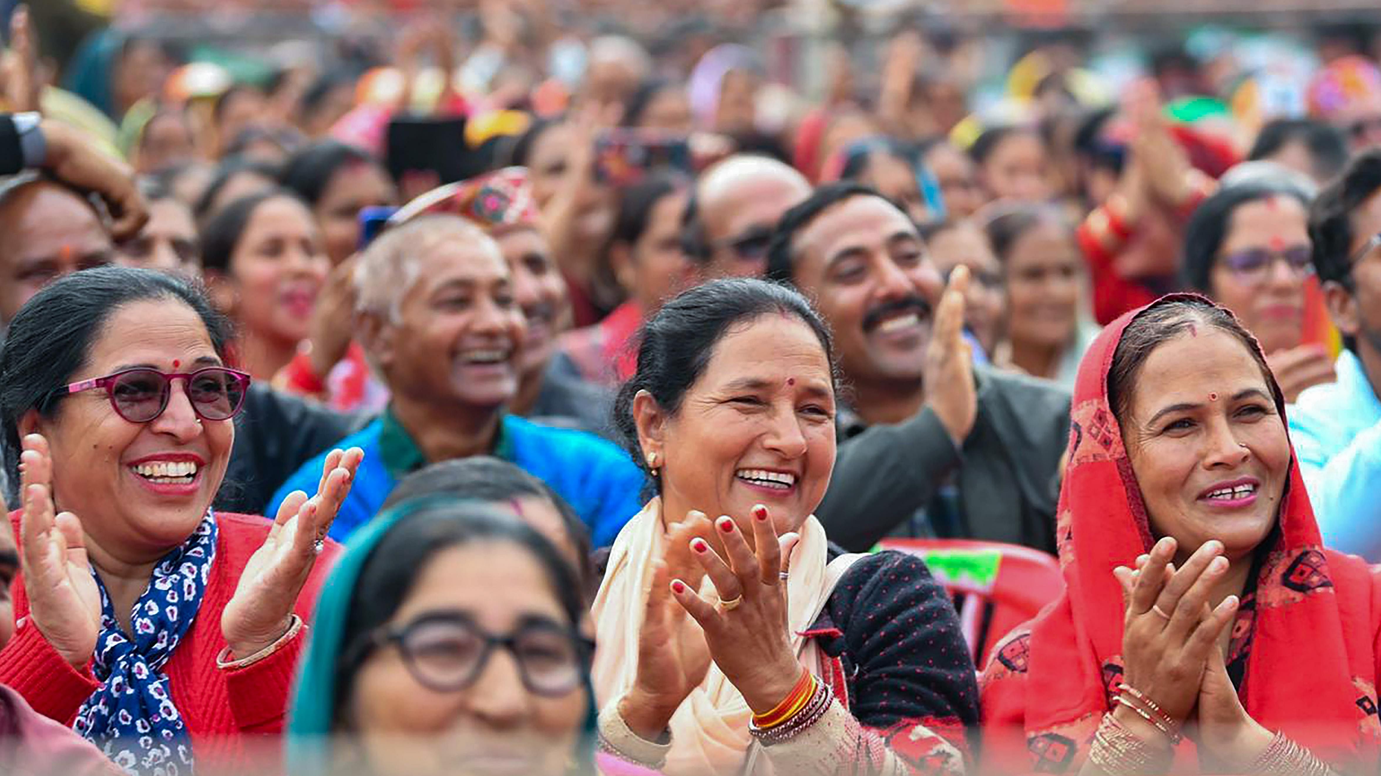 As per the electoral roll published by the Election Commission, over 55 lakh electors have registered in the state. Credit: PTI Photo