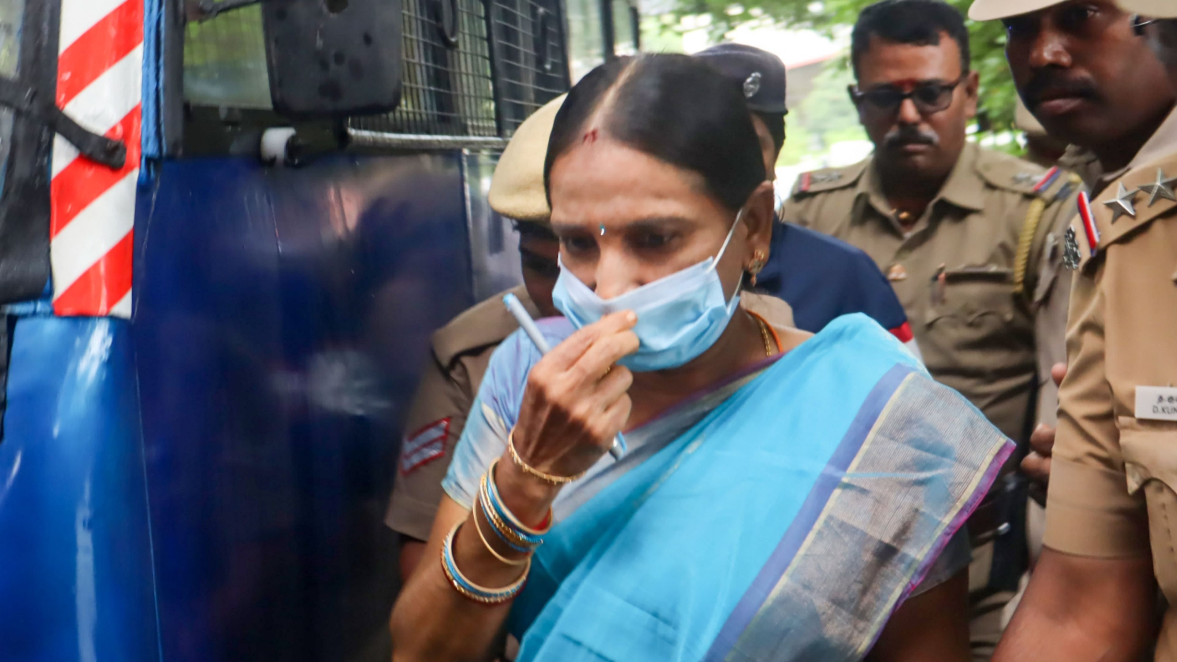 S Nalini, the longest serving woman prisoner in India. Credit: PTI Photo