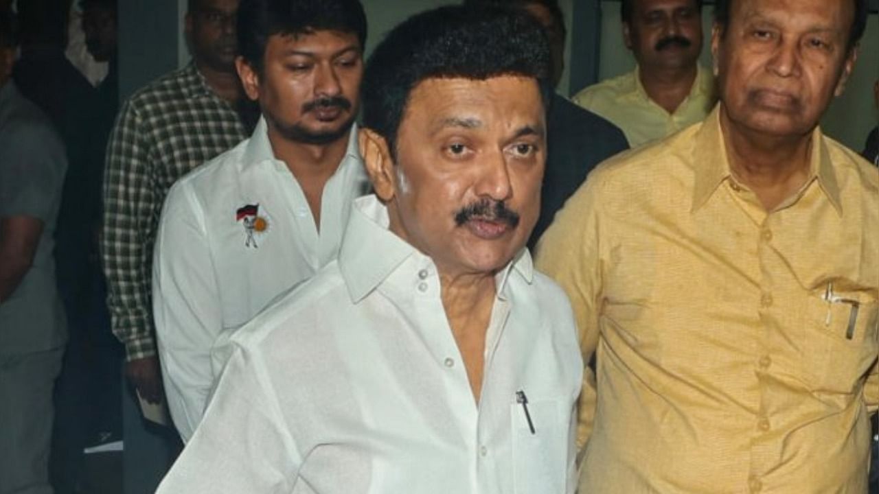 The meeting was chaired by Tamil Nadu Chief Minister MK Stalin. Photo Credit: PTI Photo