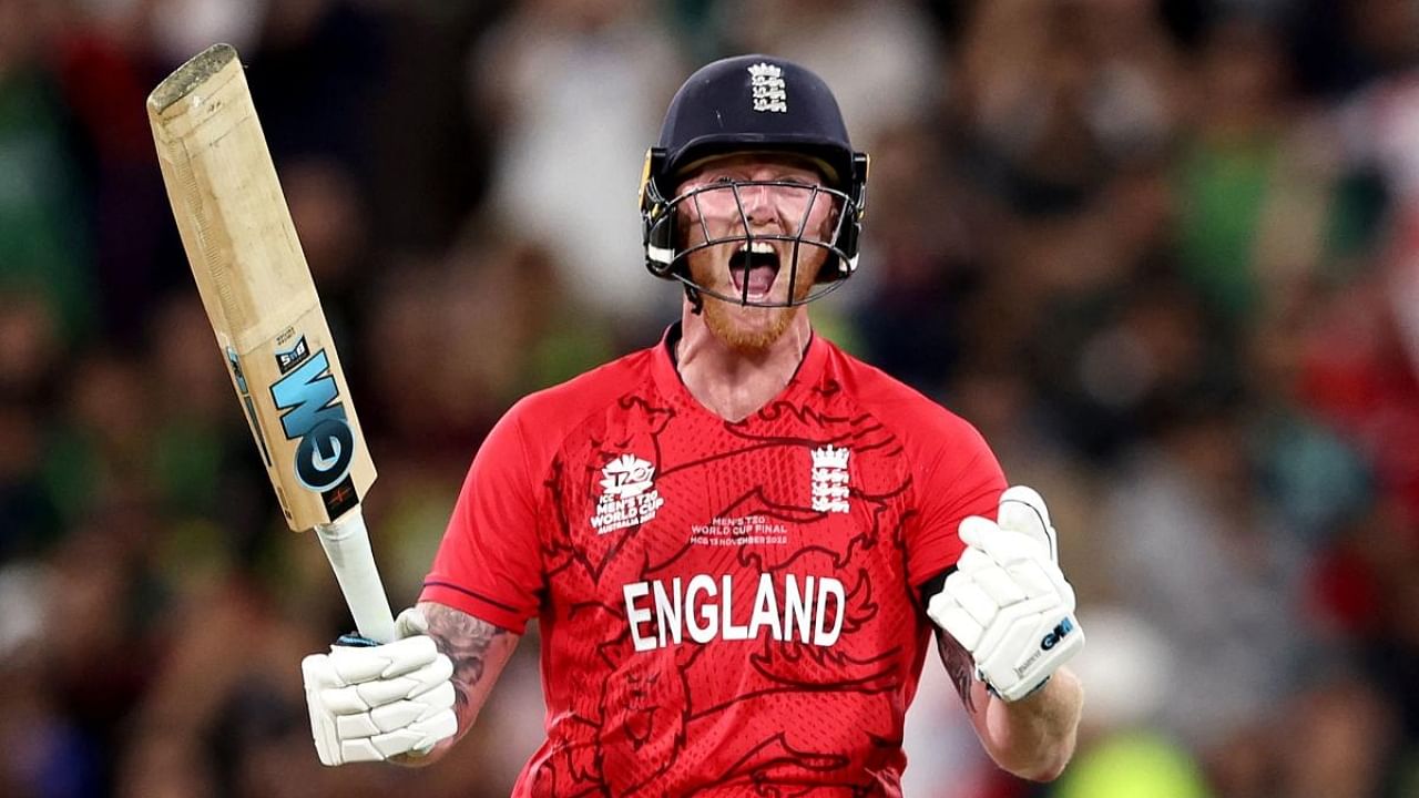 England's Ben Stokes. Credit: AFP Photo