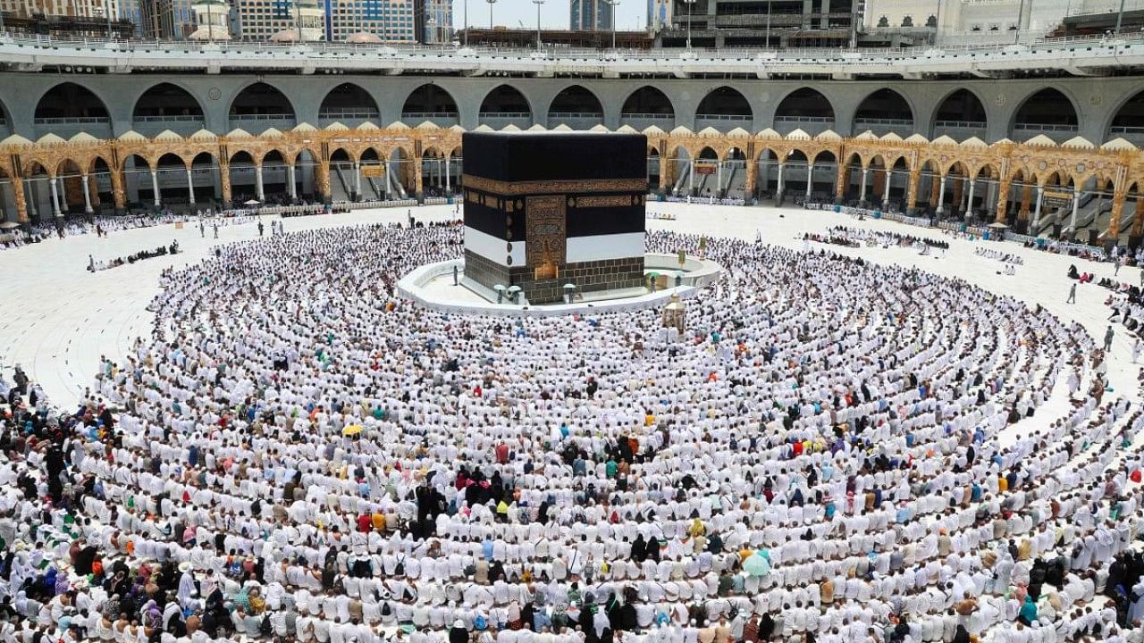 File photo of Grand mosque in the holy Saudi city of Mecca. Credit: AFP Photo