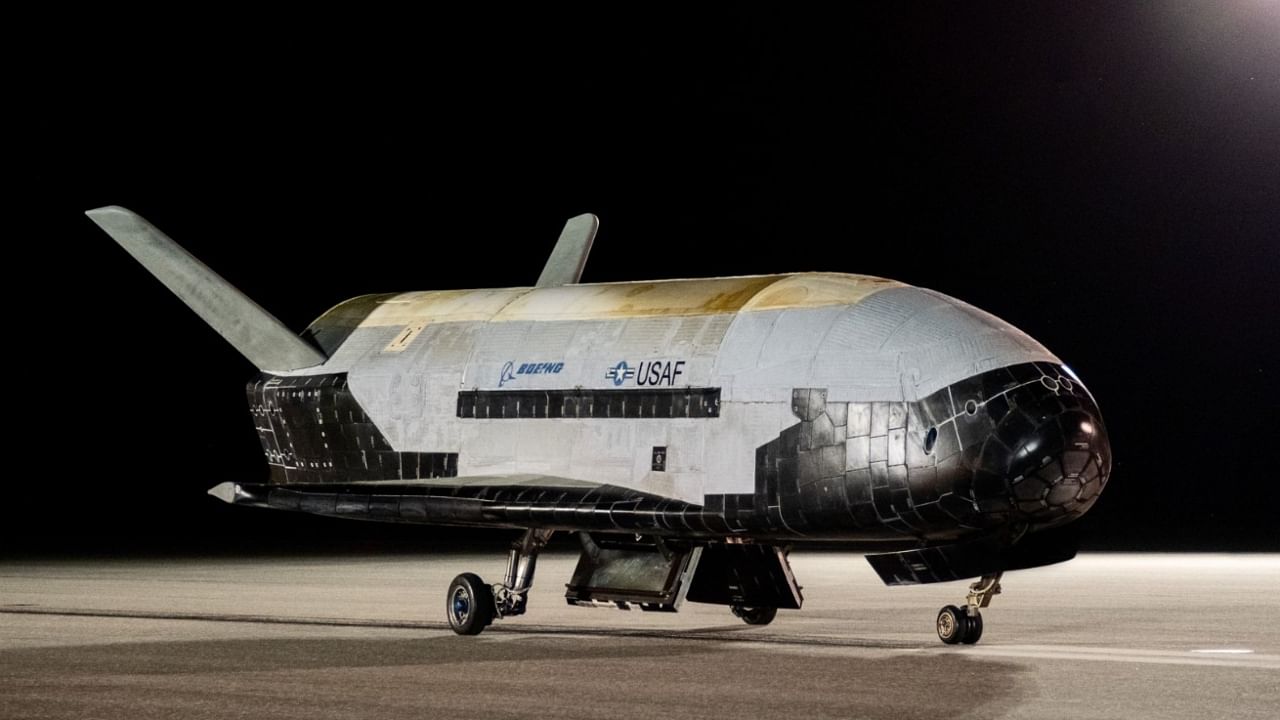 The X-37B's previous mission had lasted 780 days. Credit: Twitter/@BoeingSpace
