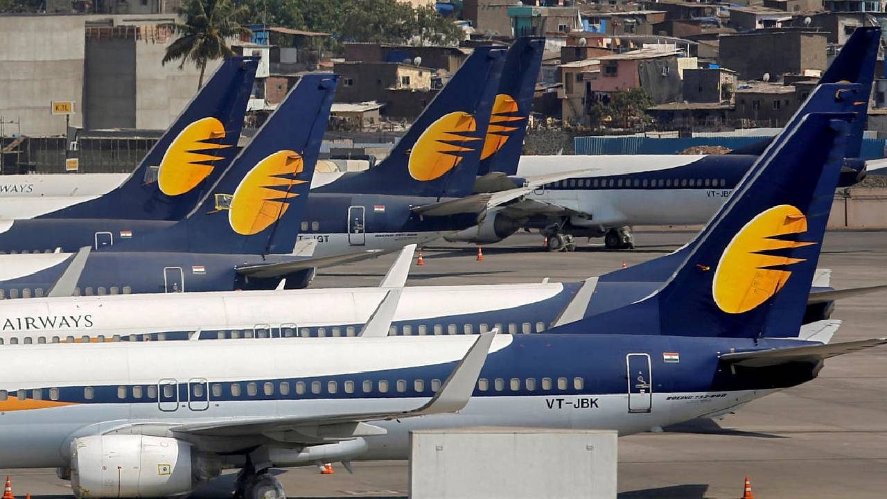 Once India's biggest private carrier, Jet had stopped flying in April 2019 after running out of cash. Credit: Reuters Photo