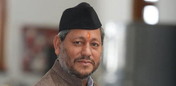 Uttarakhand CM Tirath Singh Rawat. Credit: Facebook Photo/@TirathSinghRawat