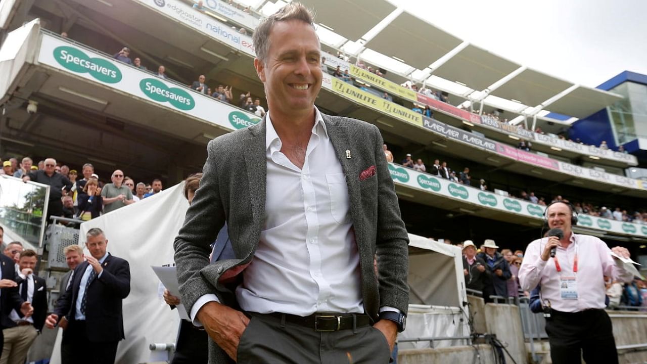Former England cricketer Michael Vaughan. Credit: Reuters Photo