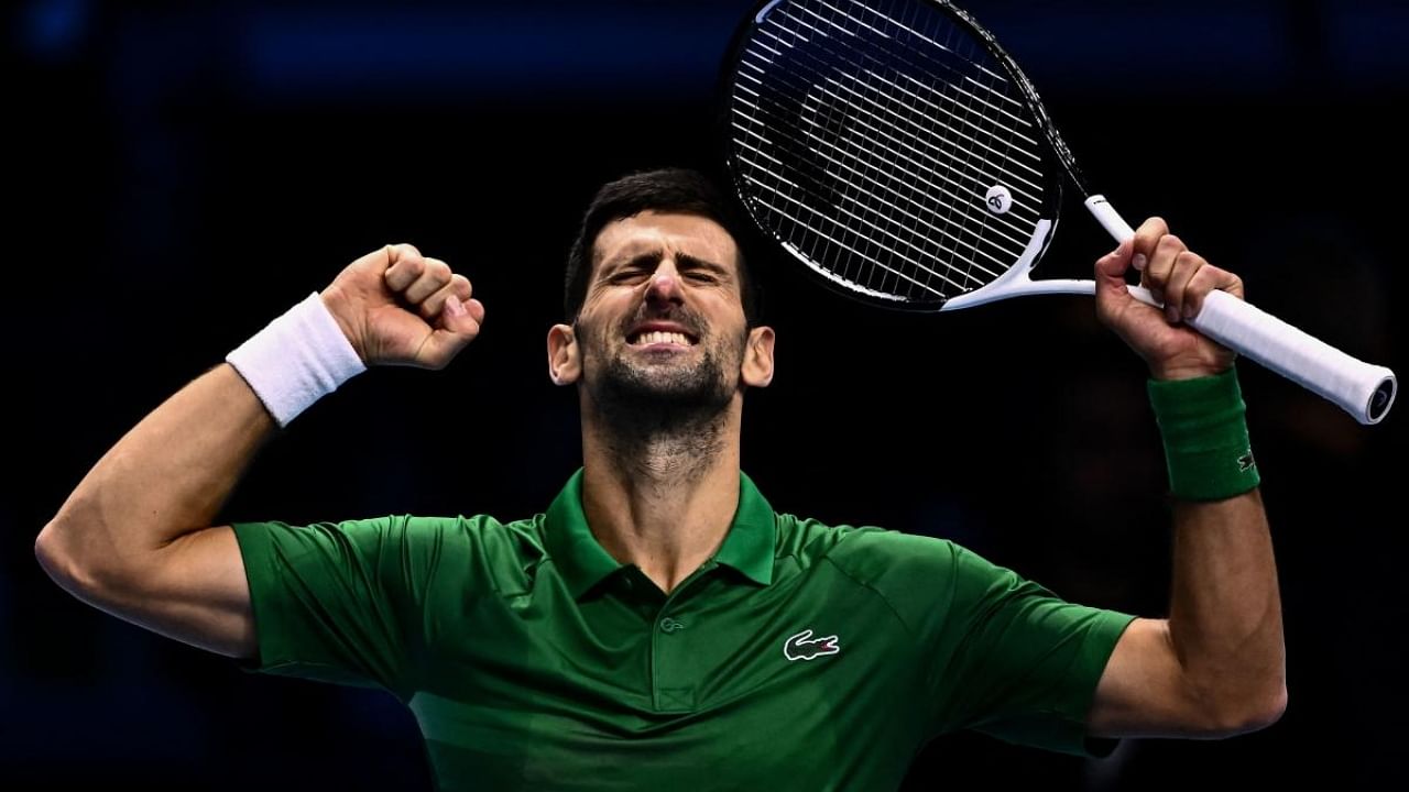 Novak Djokovic. AFP Photo