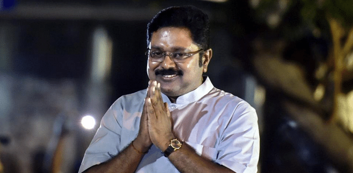 T T V Dhinakaran. Credit: PTI Photo