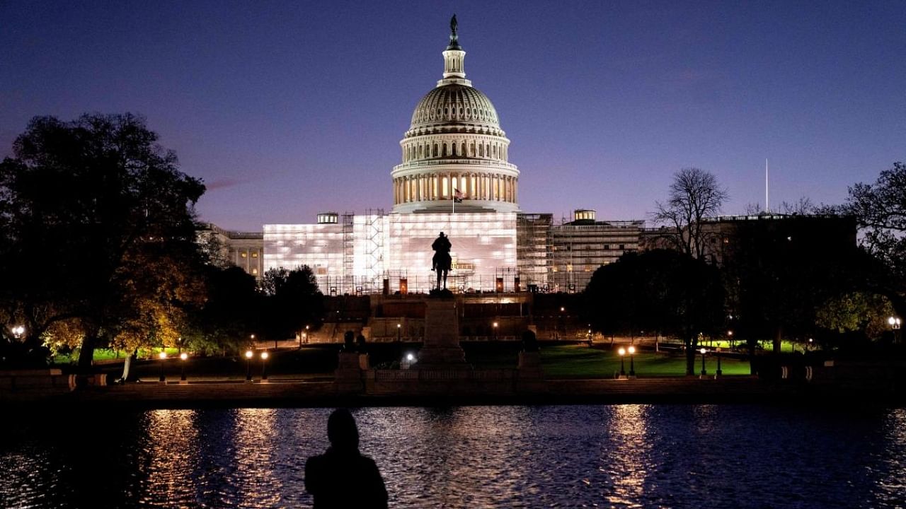 In this file photo taken on November 08, 2022 the US Capitol on the morning of the US midterm election, in Washington, DC. Credit: AFP Photo