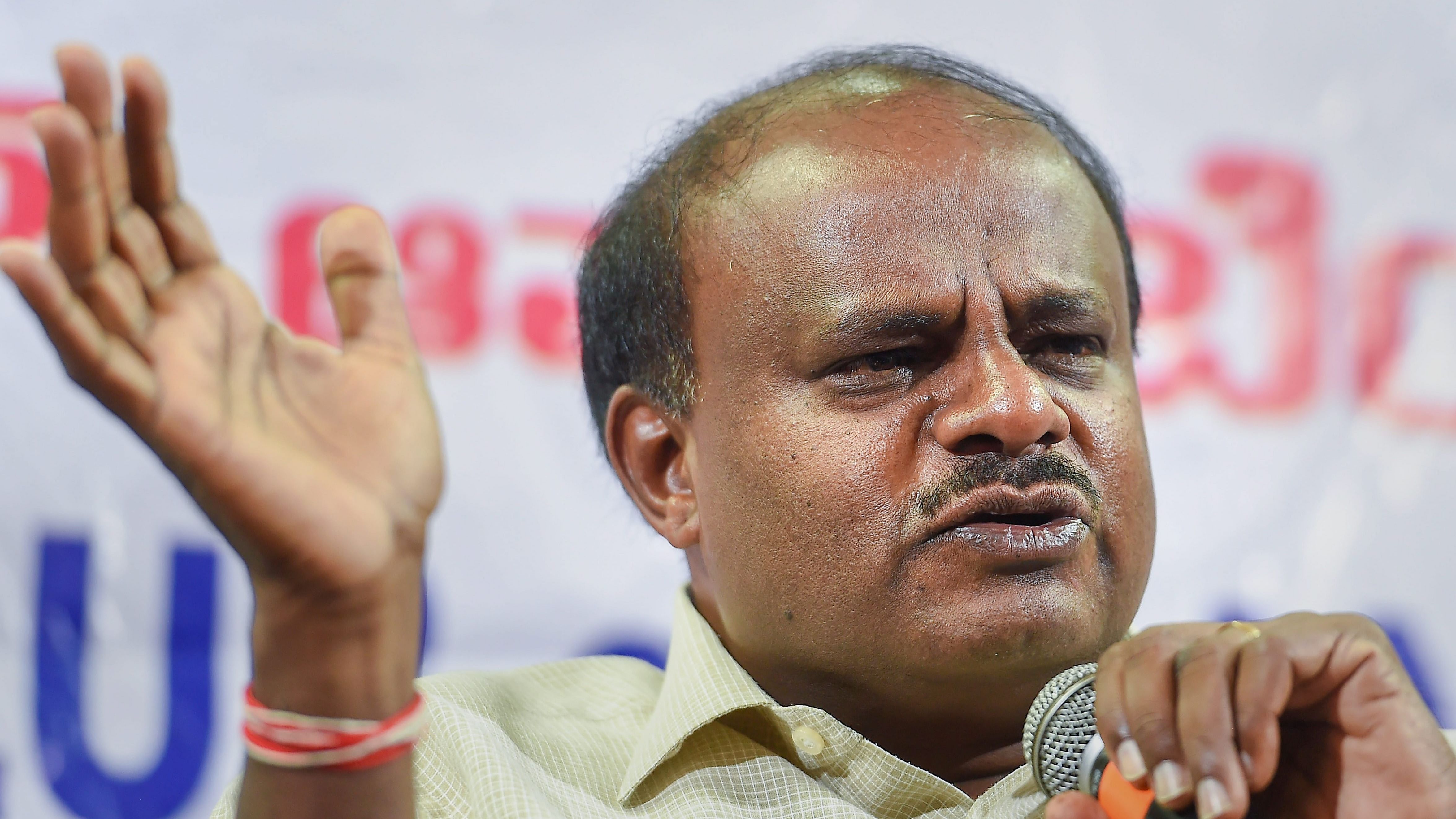 Kumaraswamy said, “Central government has started creating an issue related to Pinaakini river. Union government have always ignored the Karnataka related to irrigation in the past 75 years." Credit: PTI Photo