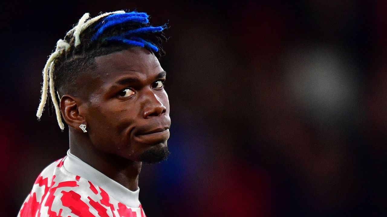 French midfielder and former World Cup winner Paul Pogba. Credit: AFP File Photo