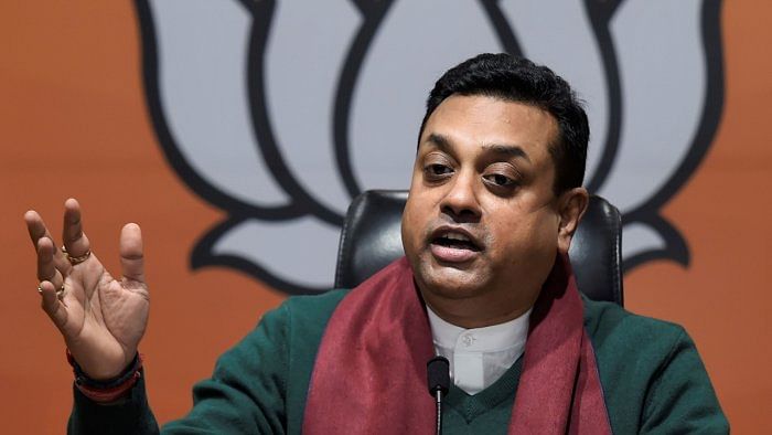 Sambit Patra. Credit: PTI Photo