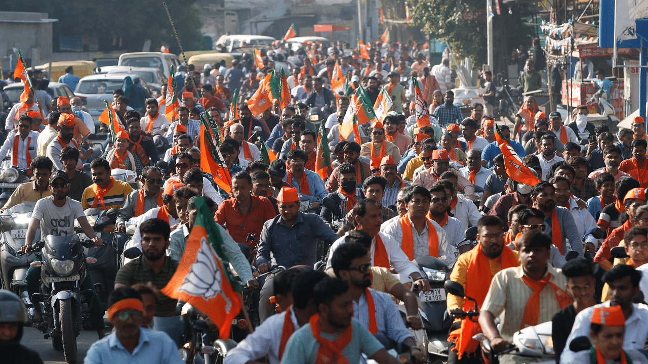 The BJP is focusing on the OBC community, which accounts for over half of the state’s total electorate. Credit: PTI File Photo