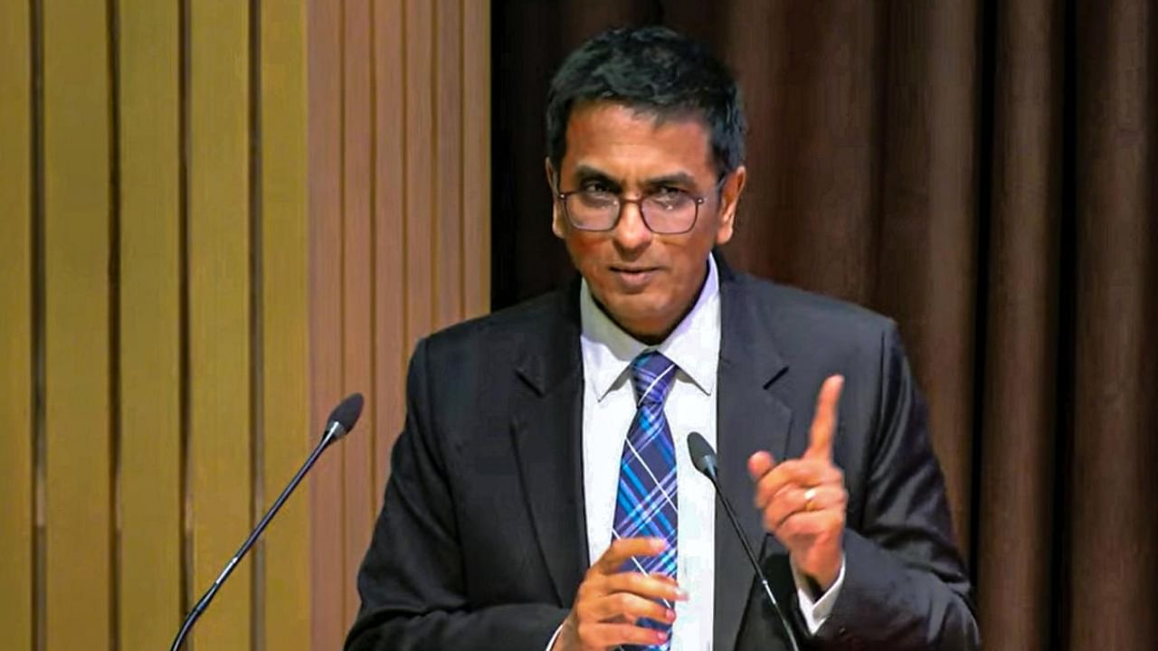 Chief Justice of India D Y Chandrachud. Credit: PTI Photo