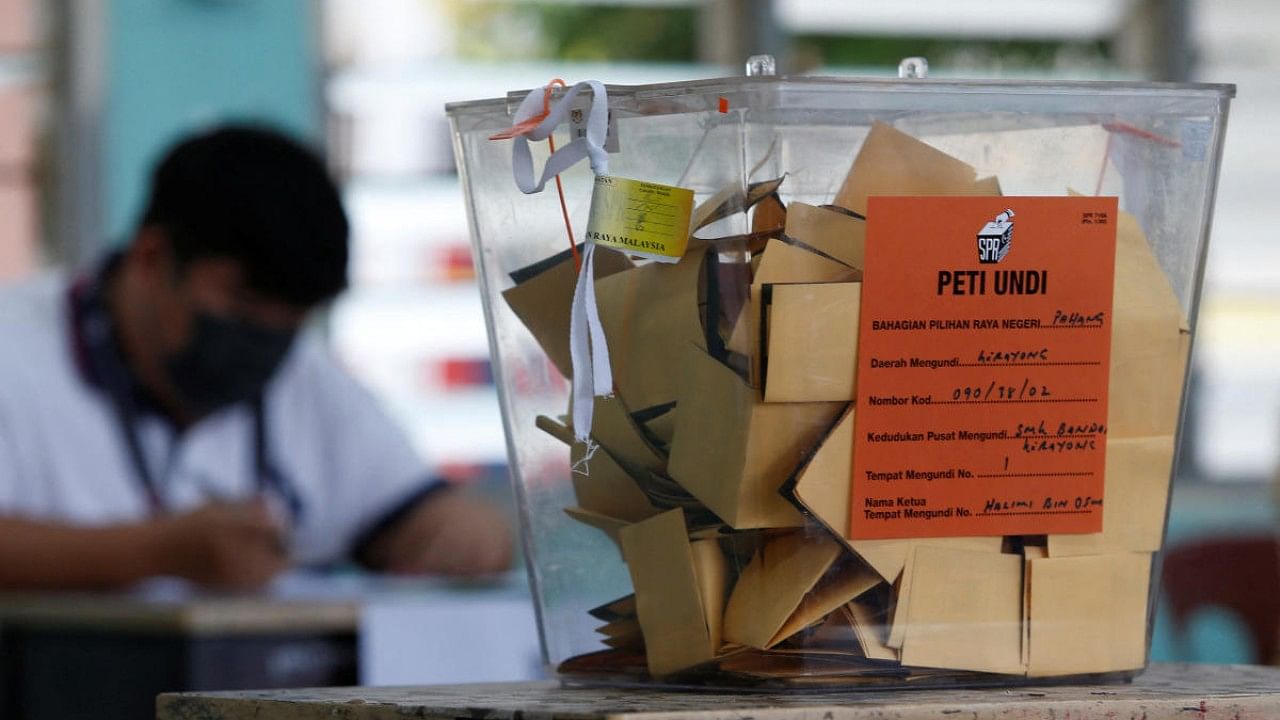 Malaysia's 15th general election in Bera. Credit: Reuters Photo