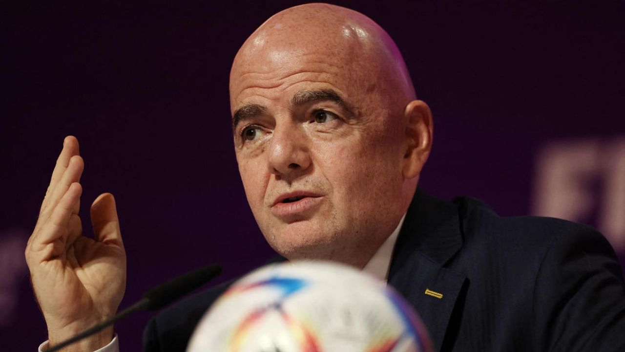 FIFA president Gianni Infantino. Credit: Reuters Photo