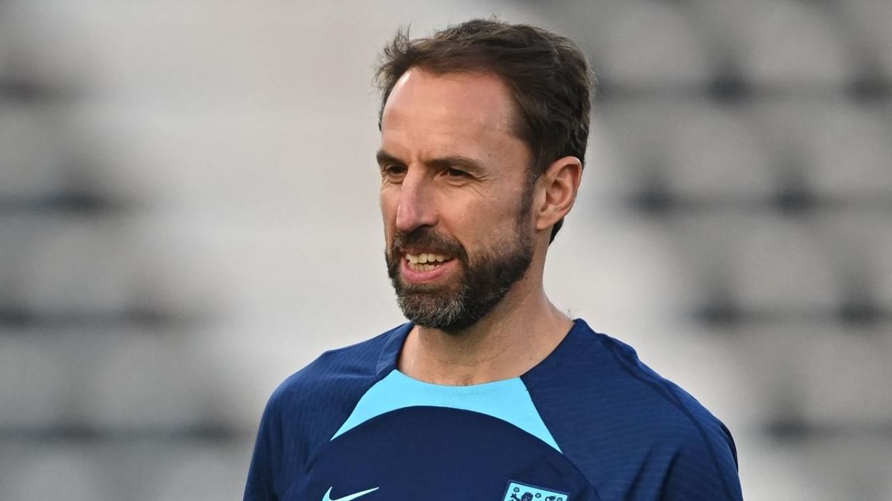 England's coach Gareth Southgate. Credit: AFP Photo