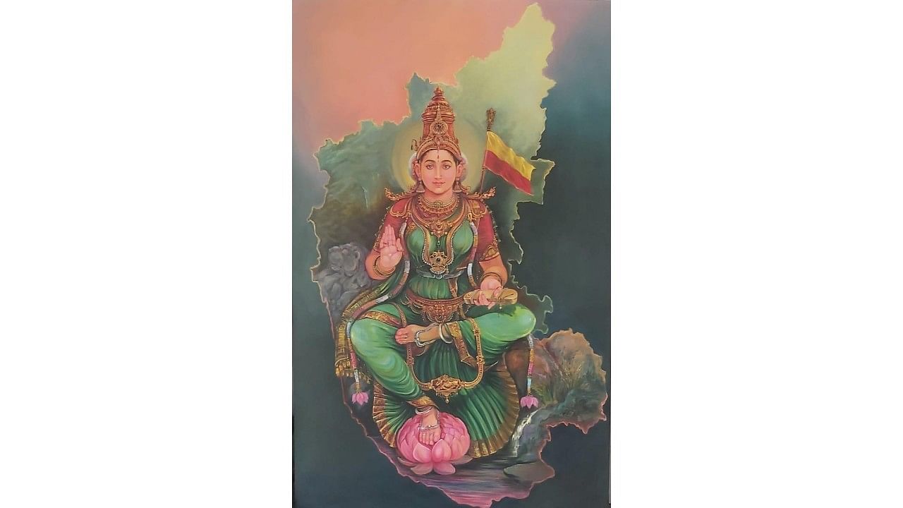 Goddess Bhuvaneshwari. Credit: Special Arrangement