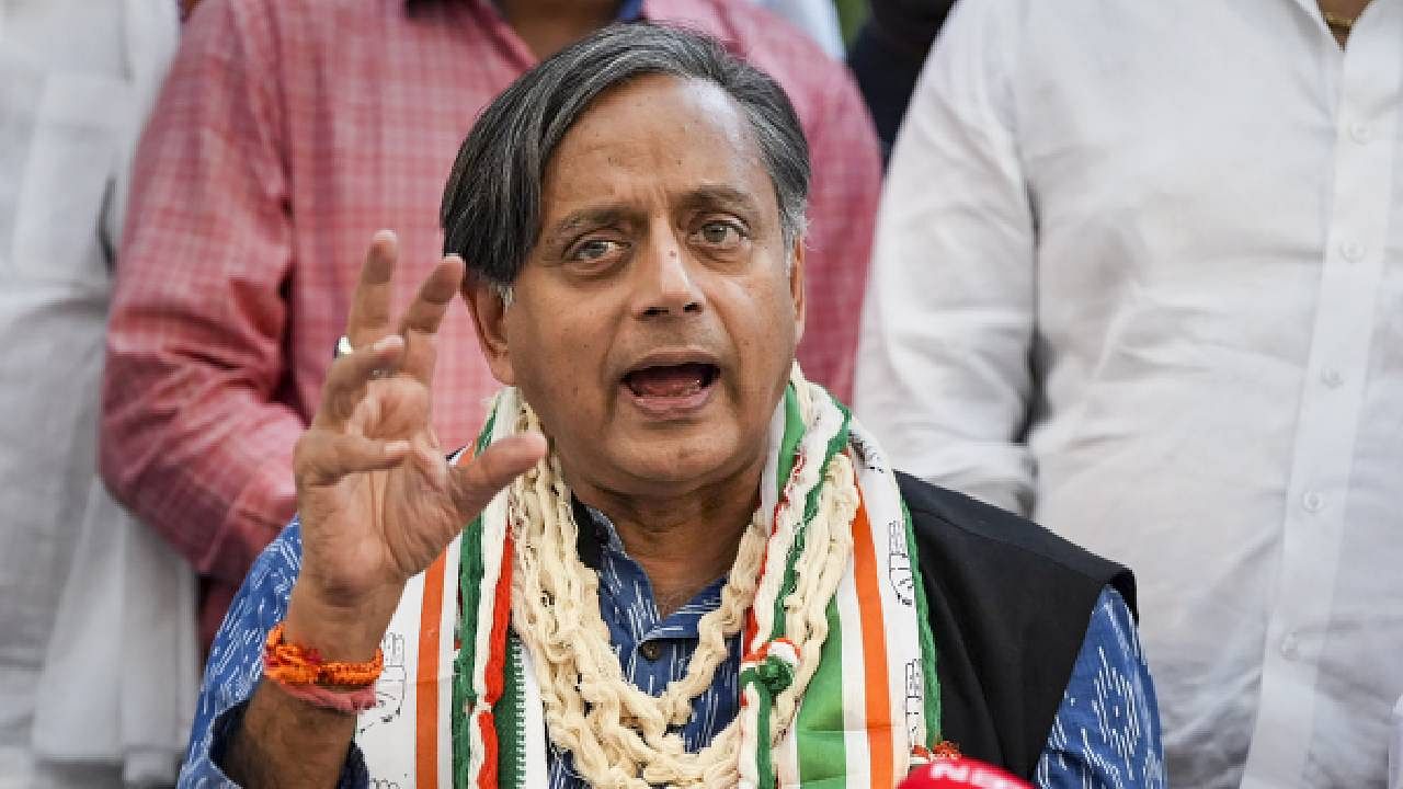 Shashi Tharoor. Credit: PTI Photo