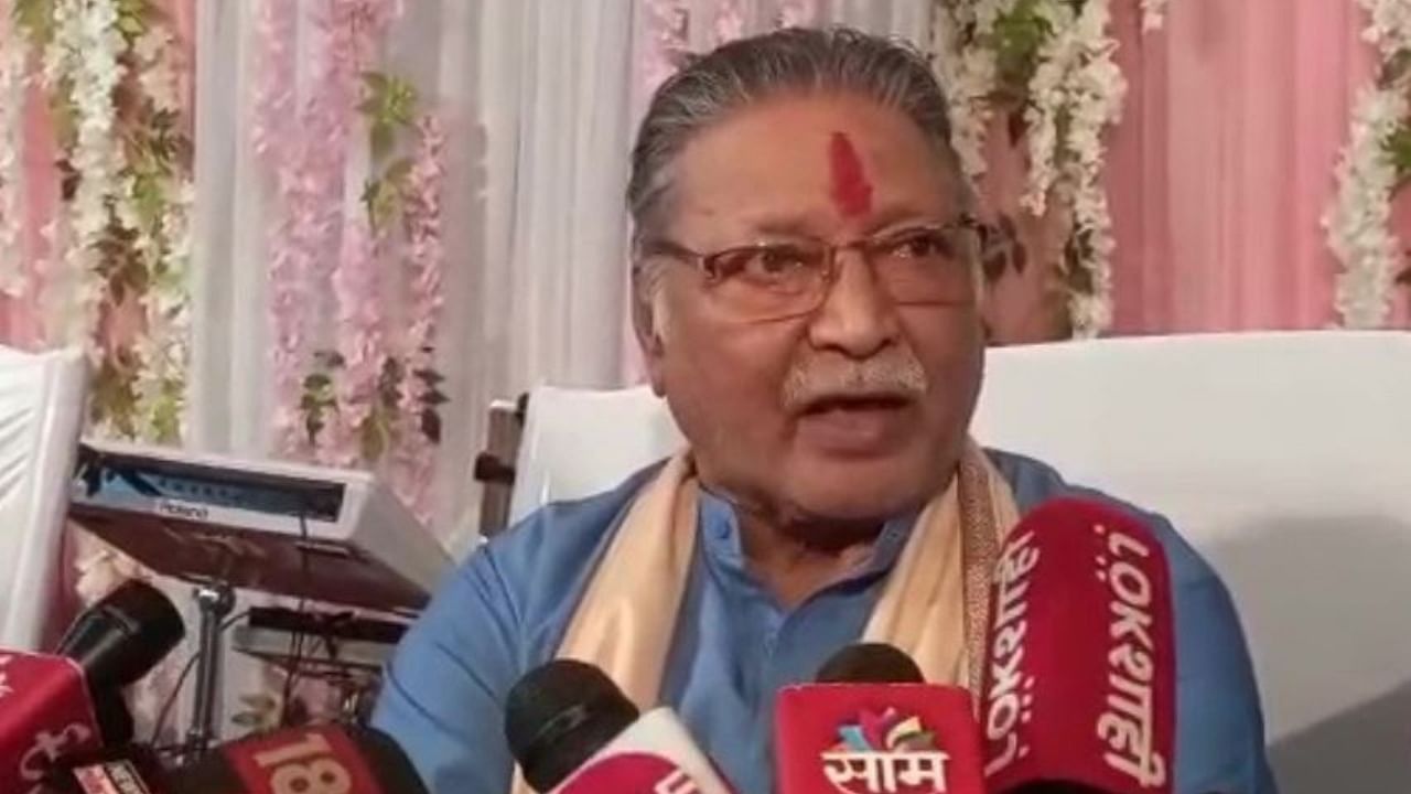 Vikram Gokhale starred in several Marathi and Bollywood films. Credit: Twitter/@ANI