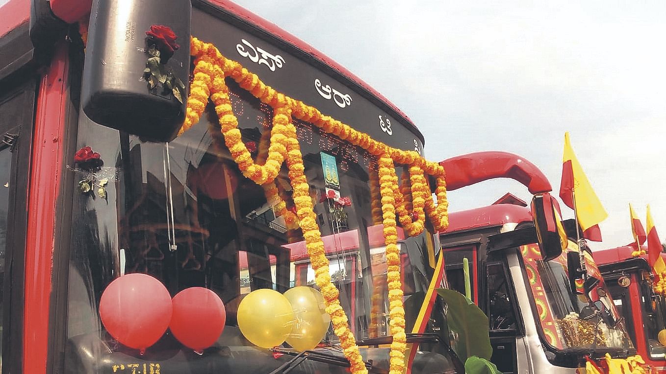 The KSRTC Mangaluru Division had introduced a bus service to the airport in 2011 but was discontinued due to the lack of patronage from the travellers. Credit: Special Arrangement