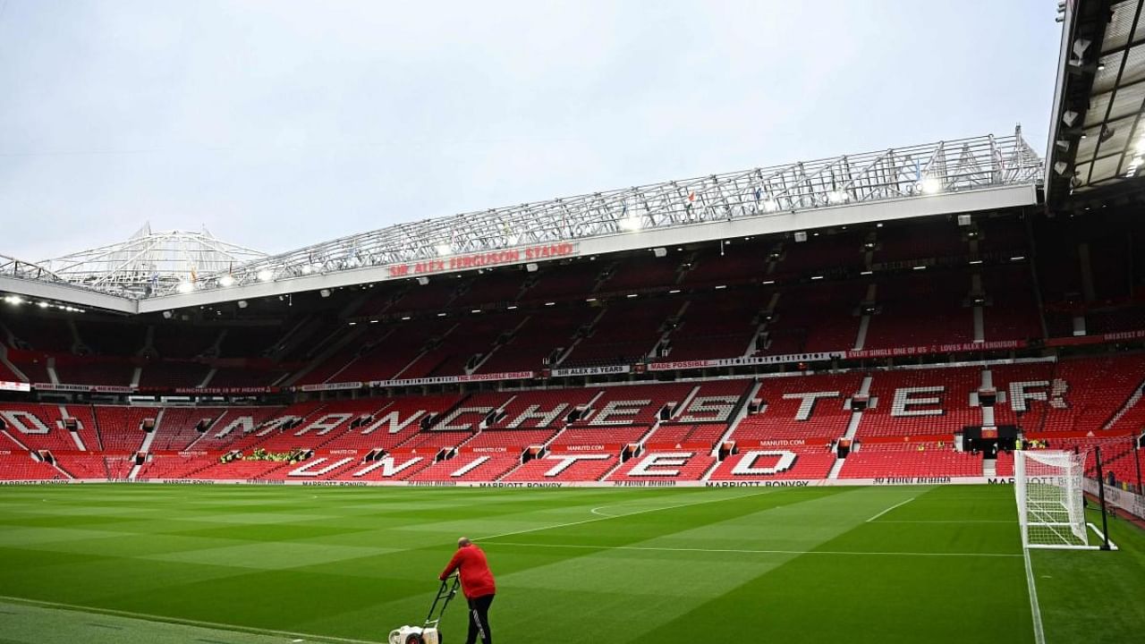Manchester United's stadium Old Trafford. Credit: AFP Photo