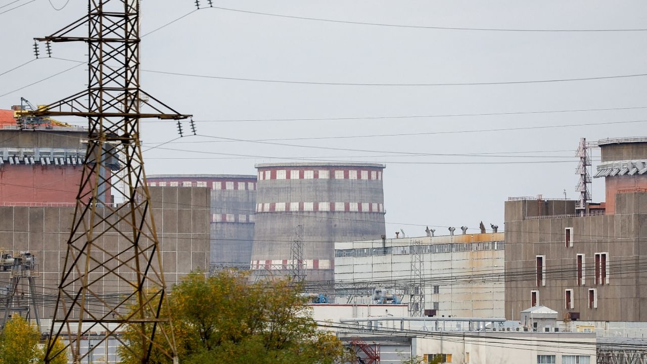 A view of the Zaporizhzhia Nuclear Power Plant. Representative image. Credit: Reuters File Photo