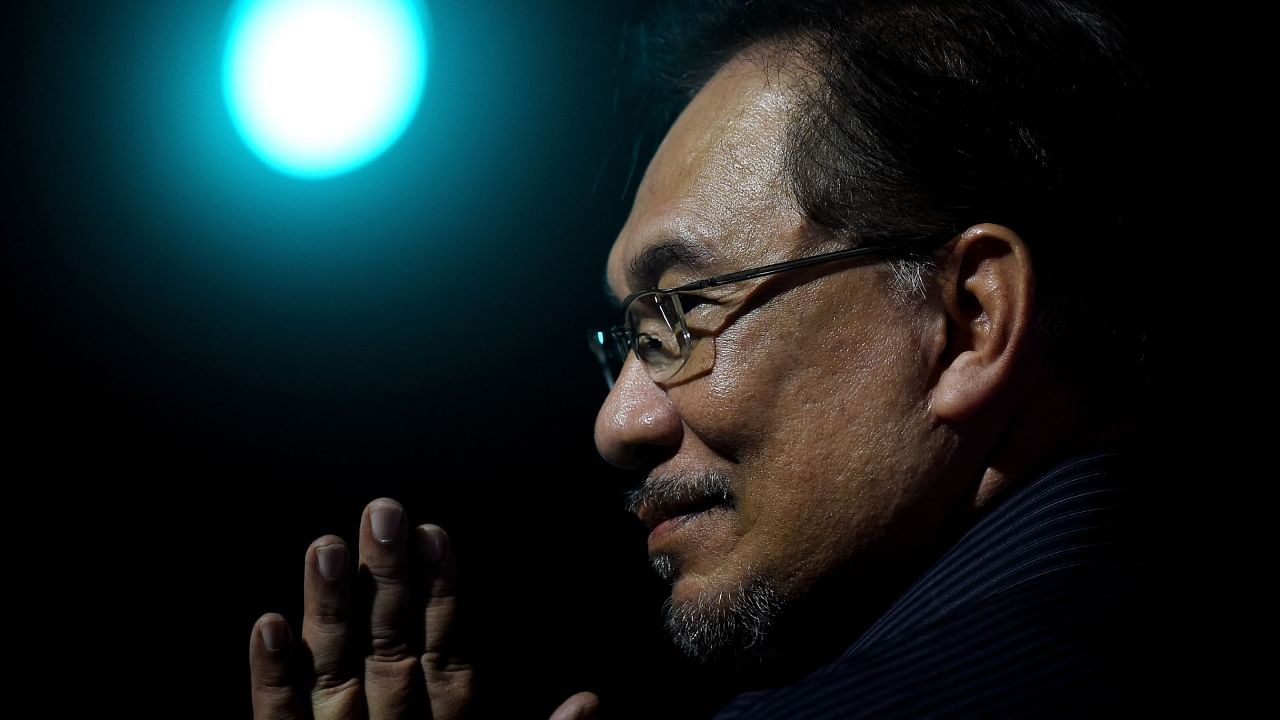 Malaysian opposition leader Anwar Ibrahim. Credit: AFP File Photo