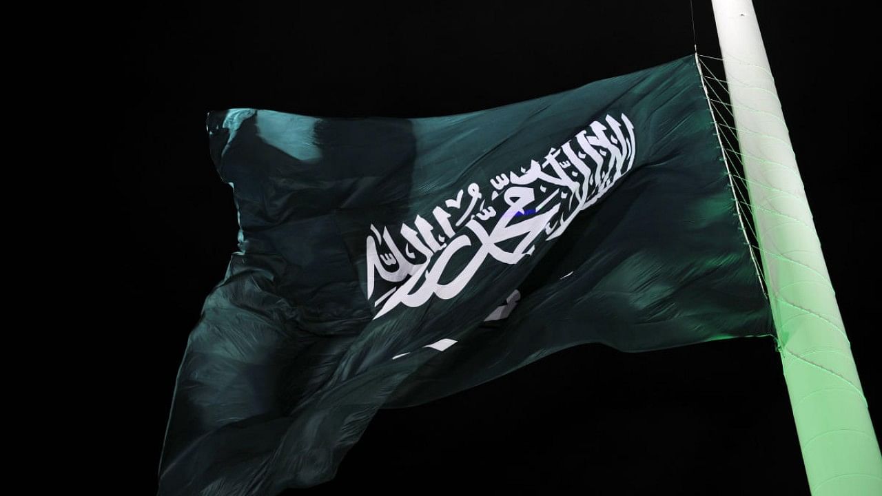 The flag of Saudi Arabia. Credit: AFP File Photo