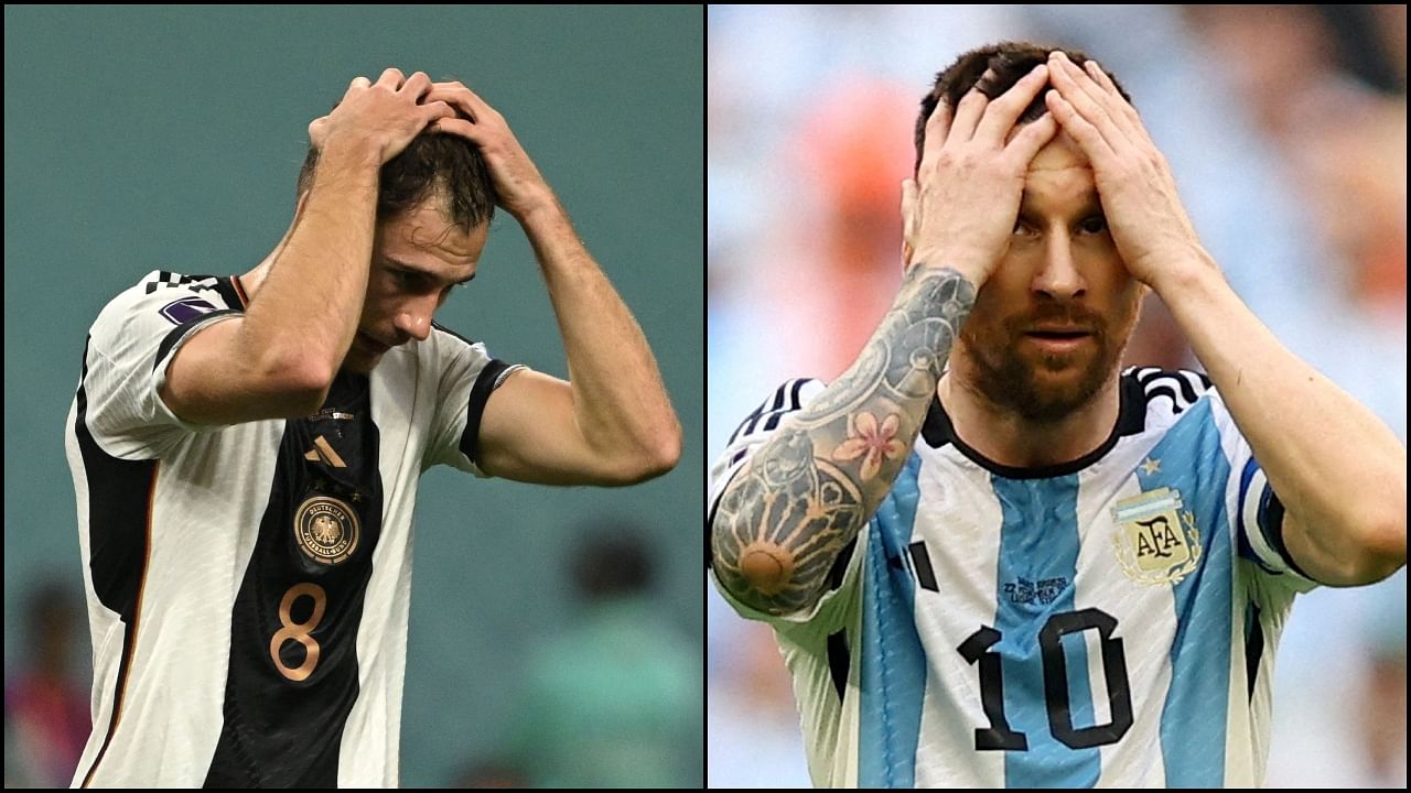 It's not guaranteed that Argentina and Germany will exit the tournament in the group stage, but there is certainly a possibility of them doing so. Credit: AFP, Reuters Photos