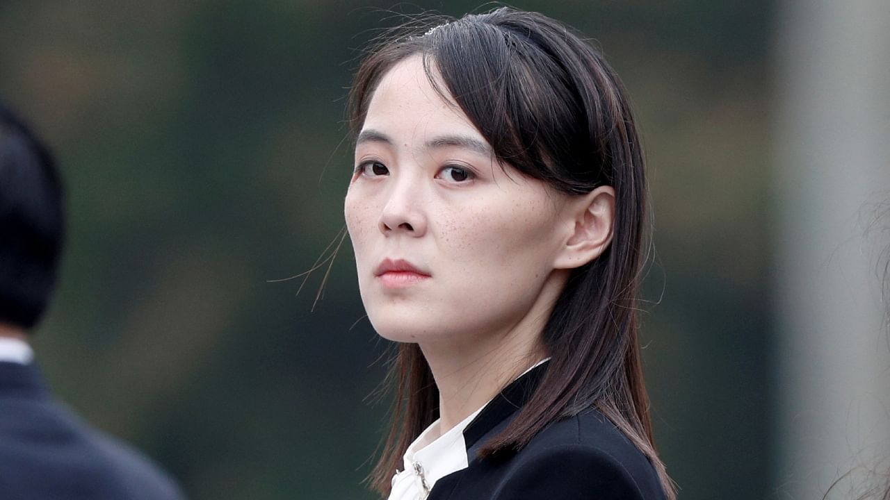 Kim Jong Un's sister Kim Yo Jong. Credit: Reuters File Photo