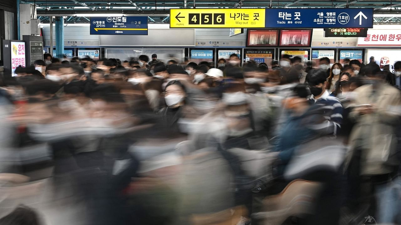 Many young South Koreans say that, unlike their parents and grandparents, they don't feel an obligation to have a family. Credit: AFP File Photo