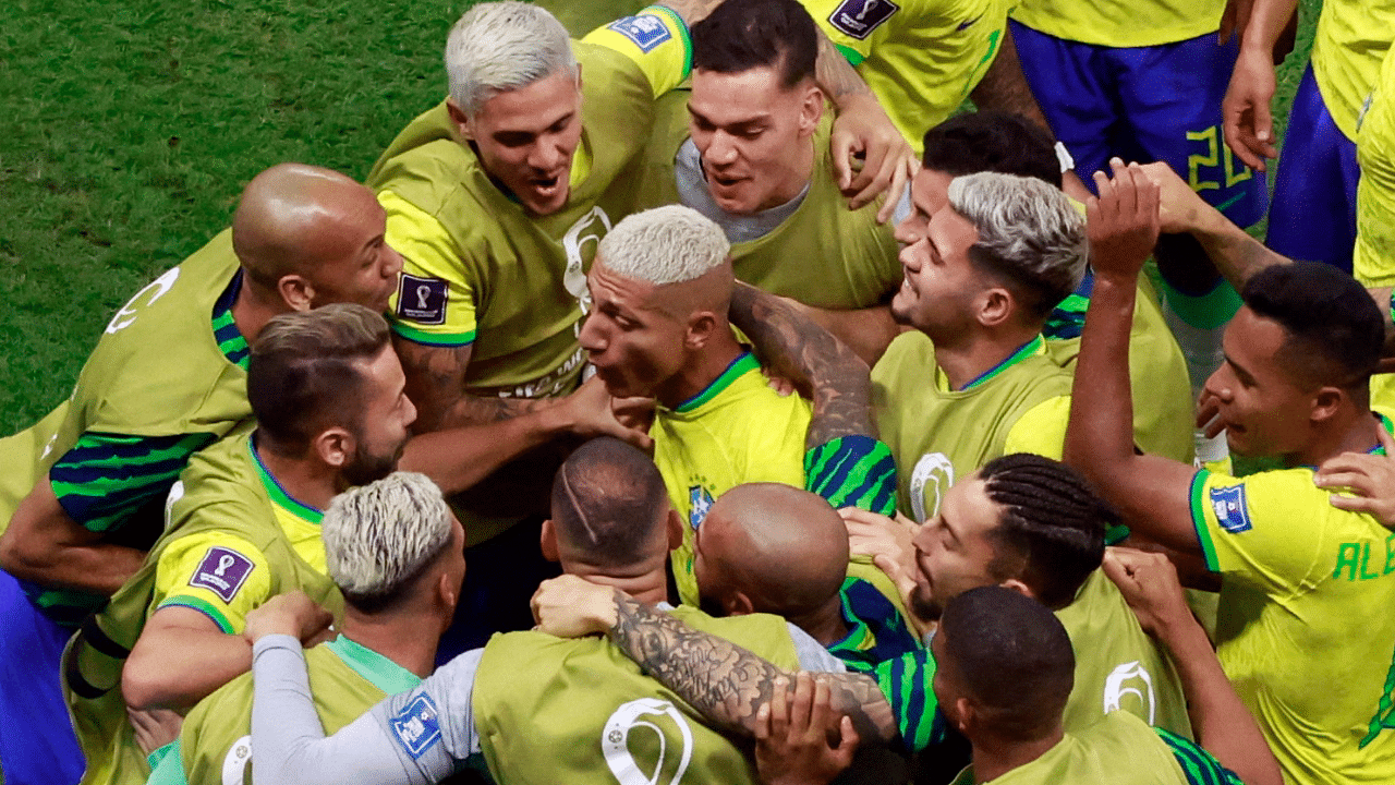 Tite's side are now already on top of Group G ahead of Switzerland, who beat Cameroon 1-0 earlier and who are Brazil's next opponents. Credit: Reuters Photo