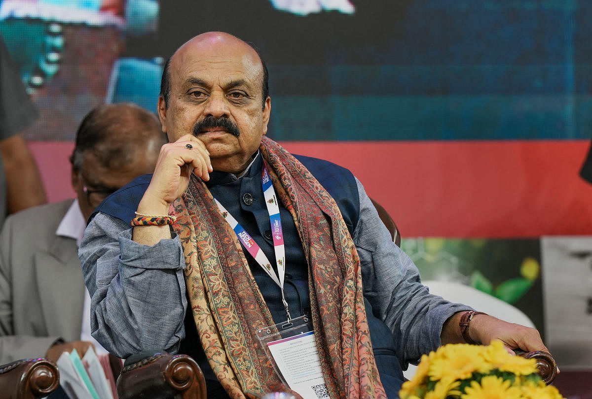 Karnataka CM Basavaraj Bommai. Credit: DH Photo