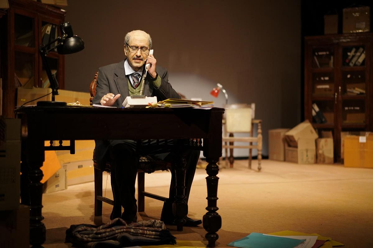 The play is based on the real-life story of Simon Wiesenthal.