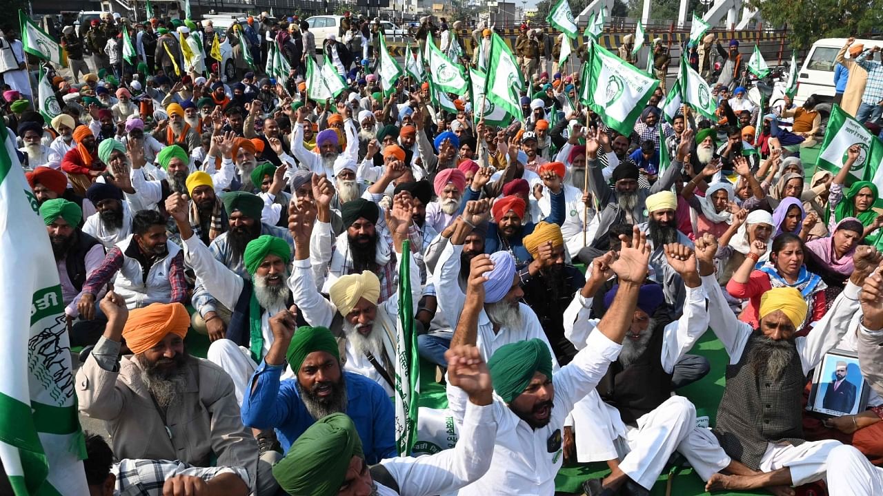 It has been two years since farmers launched their agitation against now-repealed farm laws. Credit: PTI File Photo